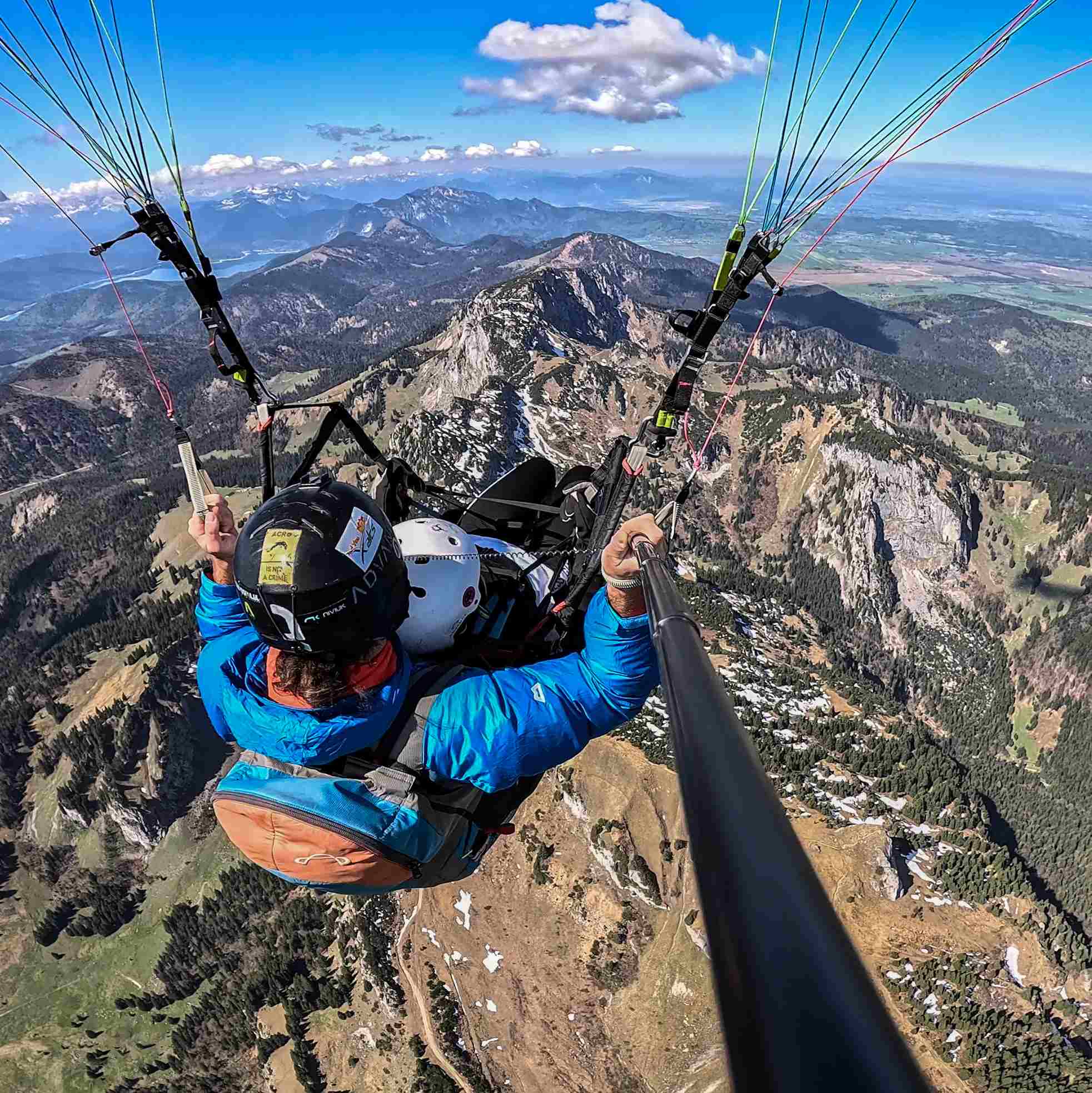 Tandem Paragliding Brauneck - Gleitschirmfliegen